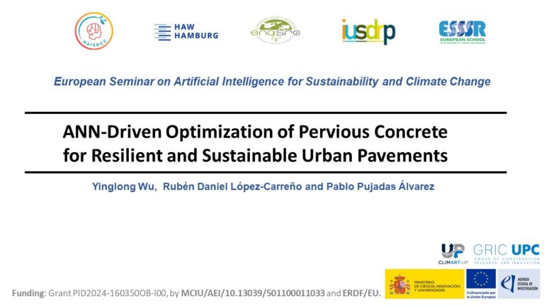CLIMART-UP PhD Research Presented at European Seminar on Artificial Intelligence for Sustainability and Climate Change